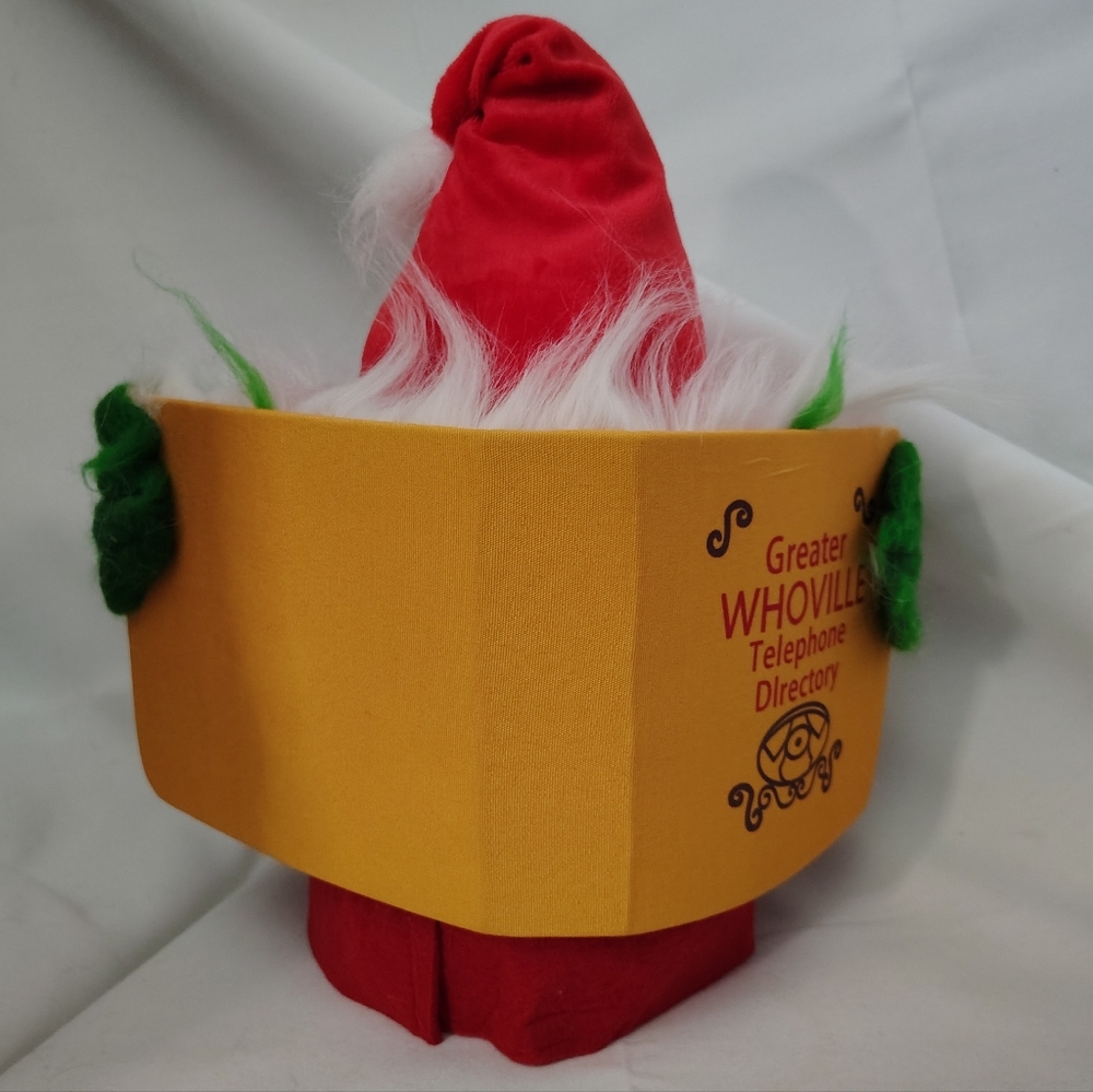 🎄The Grinch Plush Tree Topper Approx 12x12